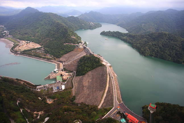 Shihmen Reservoir aerial photography